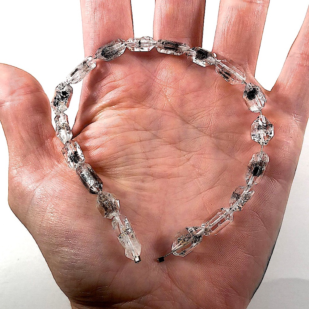 Stackable Herkimer Diamond Rings - Picture 6 of 16
